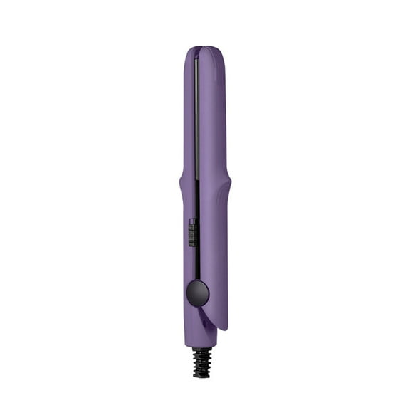 Mini Hair Straightener, Ceramic Hair Flat Iron, Floating Plate Hair Styler for Smooth Shiny Hair, Dual Use for Wet and Dry Hair, Compact 17x2cm Design, Fast Heating and Temperature Control