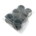 thumbnail image 1 of Mini Halloween Cauldron Buckets 6-Piece Set Plastic Candy Holder Party Favor Decor 2.8x2.1 Inch, 1 of 8