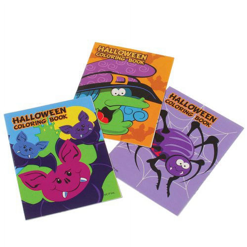 (Price/Dozen)U.S. Toy FA878 Small Halloween Coloring Books - Walmart.com