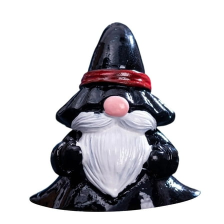 Mini Halloween Figurines Set - Tiny Resin Pumpkin, Ghost & Witch Ornaments for DIY Fairy Gardens, Tabletop Decor & Spooky Party Favors