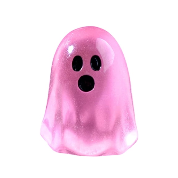 Mini Halloween Resin Figurines Set With Cute Pumpkin Ghost Witch Decorations for Garden Party DIY Crafts
