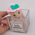 thumbnail image 1 of Mini Hamster Hat Hand Knitted Small Animals Hat with Adjustable Strap Frog Bunny Rainbow Carrot Mini Hat Tiny Cute Pet Hat for Small Animals Holiday Party Clothes Costume Accessories Photo Props, 1 of 3