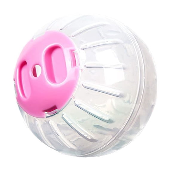 Mini Hamster Running Ball for Hamsters, Transparent Exercise Ball Silent Wheel, Small Cage Accessories for Guinea Pigs Rabbits Reduce Boredom Activity