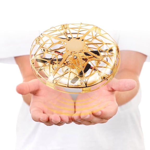 Mini Hand Drone for Kids Adults,6 Style 360° Drone Mini Helicopter RC UFO Flying Toy Hand Operated Sensory Flying Drone UFO Toy for Boys Girls