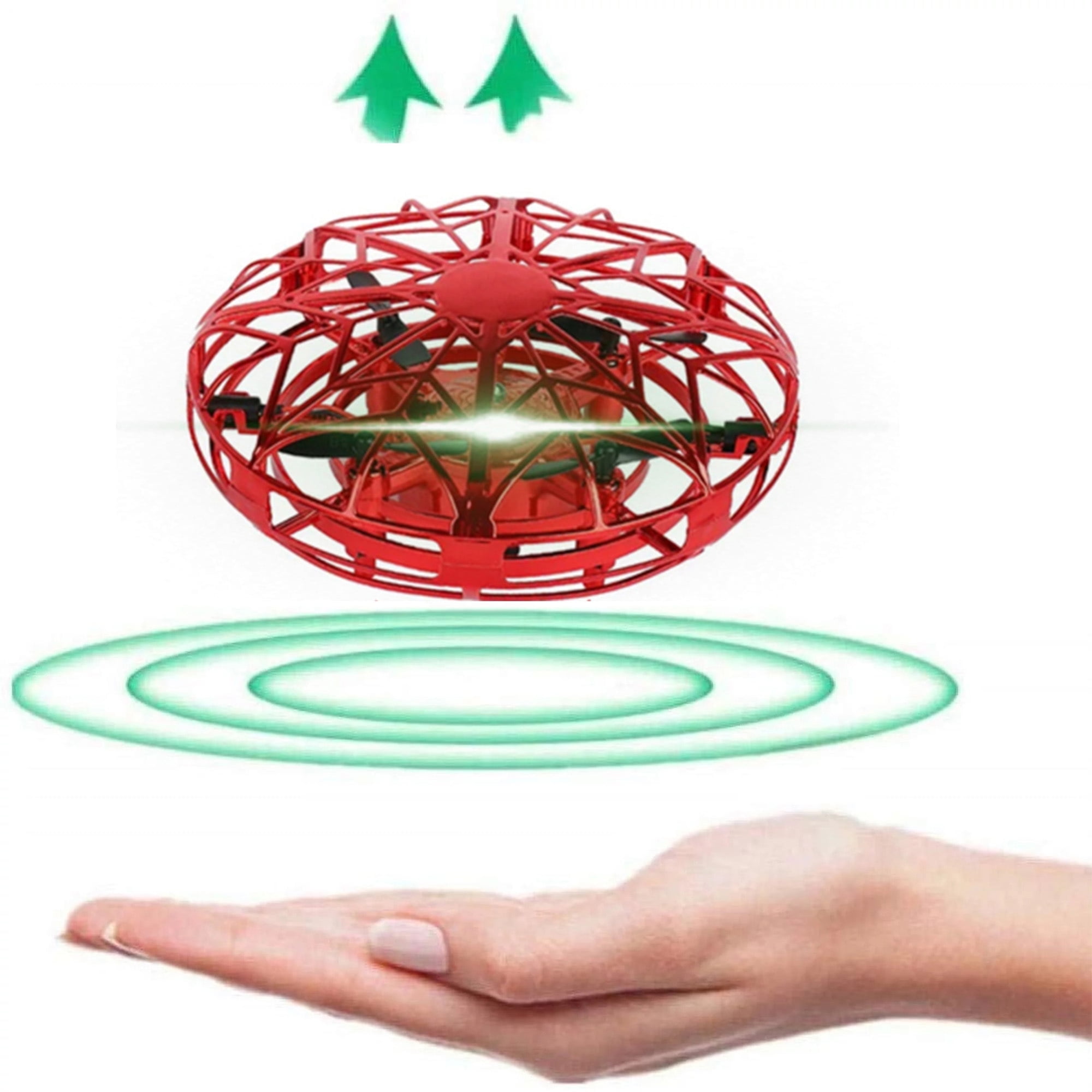 Mini Drone for Kids Adults,6 Style 360° Mini Hand Operated UFO Flying ...