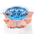 thumbnail image 1 of Mini Hand Helicopter Drone RC UFO Flying Toy Hand Operated Sensory Flying Toy for Kids, ABS, 0.44lb, 1 of 9