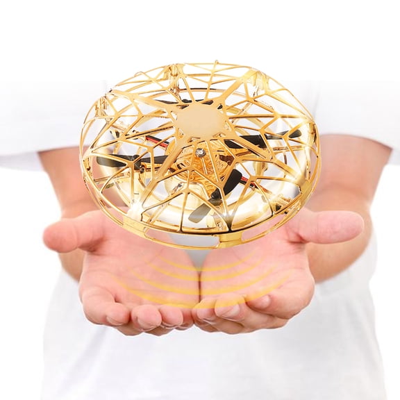 Mini Hand Drone for Kids Adults,6 Style 360° Drone Mini Helicopter RC UFO Flying Toy Hand Operated Sensory Flying Drone UFO Toy for Boys Girls