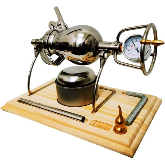 Mini Hand Popcorn Machine Home Small 304 Stainless Steel Grain Amplifier Old-fashioned Mini Popcorn Pot