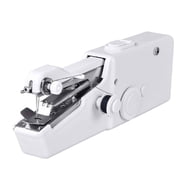 Mini Hand Sewing Machine Quick Handy Stitch Sew Needlework Cordless Clothes Fabrics Household Electric Sewing Machine