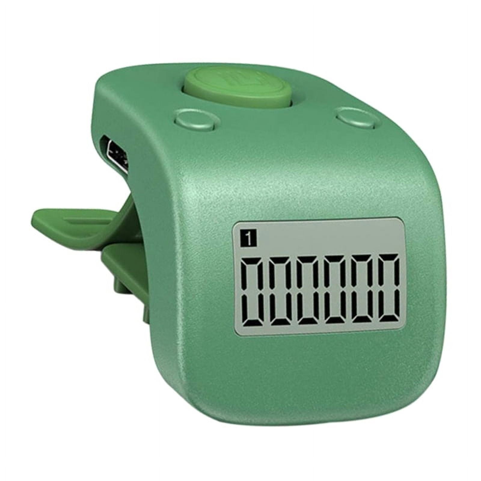 Portable Digital LCD Finger Ring Tally Counter Multi-color 6 Channel  Counting 6 Digit Buddha Bead Prayer Counter Clicker