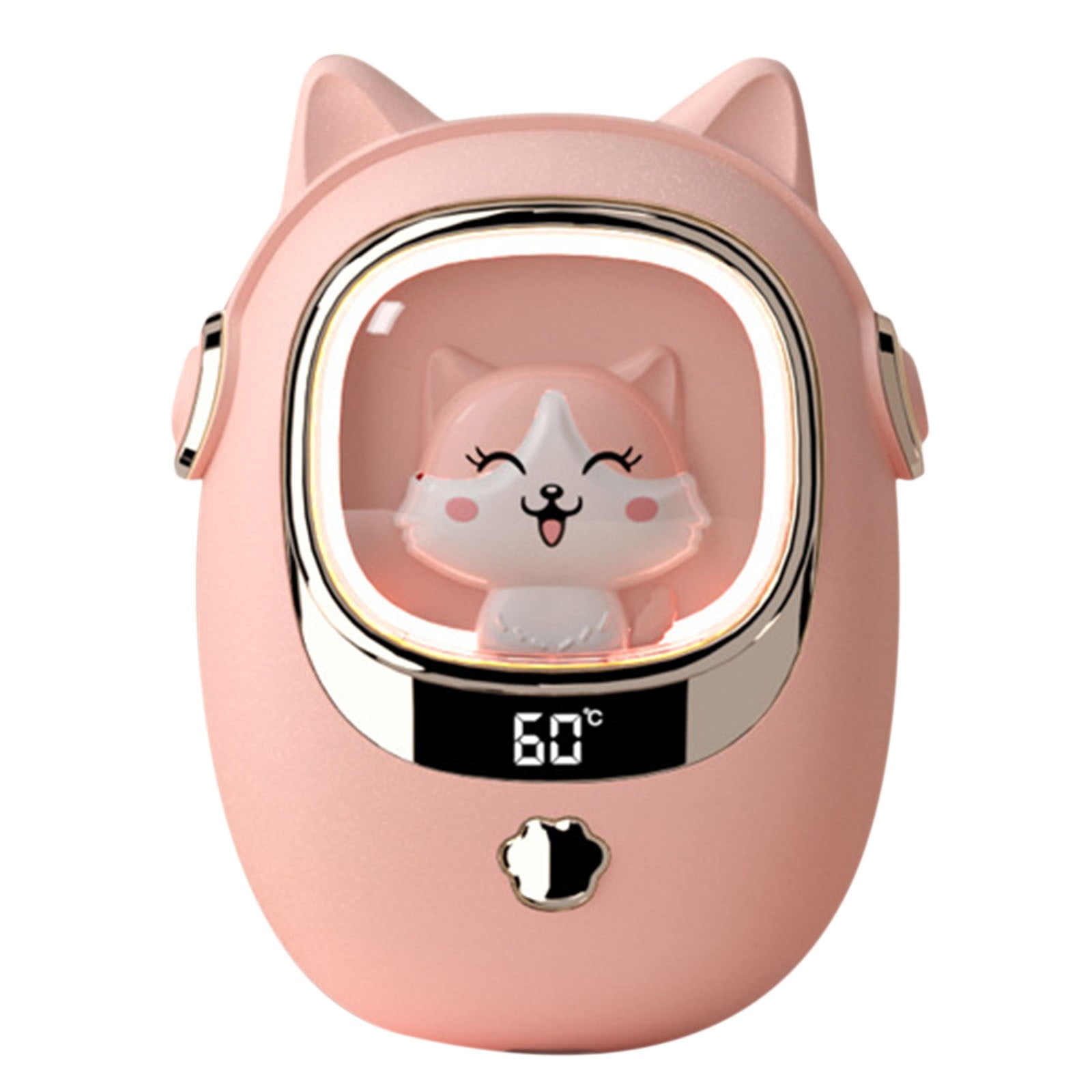 Mini Hand Warmers Power USB Charging Temperature Display Adjustable