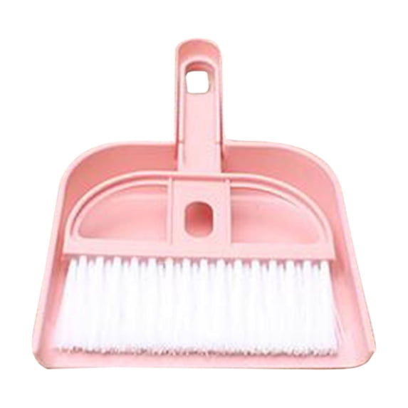 Mini Handheld Broom and Dustpan Set, Small Broom, Mini Cleaning Brush with Dustpan Set, Desk Cleaning Broom, Plastic Broom, for Desk, Car, and Pet Waste Cleaning