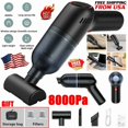 thumbnail image 1 of Mini Handheld Car Vacuum Cleaner Cordless W/Brushless Motor Keyboard Air Duster, 1 of 6