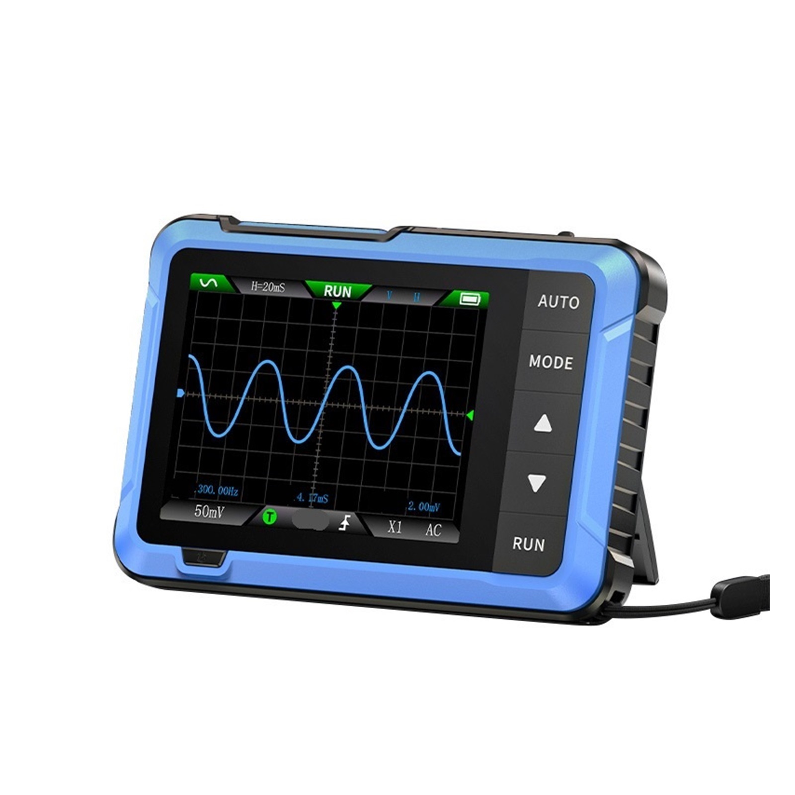 Mini Handheld Digital 2 IN 1 Oscilloscope Portable 48MS/s 10MHz Bandwidth Electronic Repair Tool