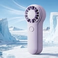 thumbnail image 1 of Mini Handheld Fan High Speed Portable Pocket Fan USB Rechargeable Lanyard Neck Fan Strong Wind Compact Personal Fan for Travel Outdoor Commuting Office Hands Free Cooling Daily Use Summer, 1 of 6