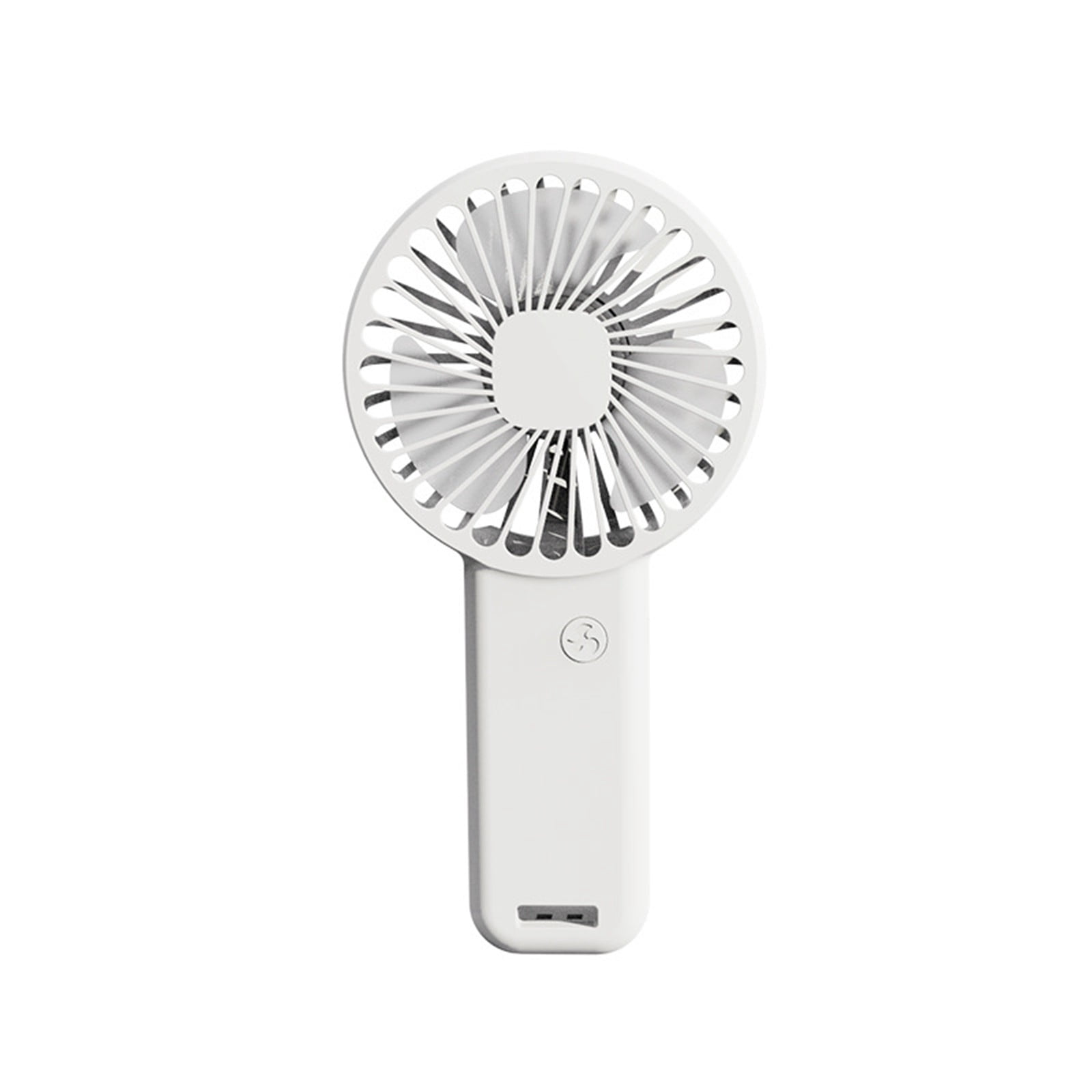 Mini Handheld Fan Personal Fan Portable Fan Rechargeable With USB Travel Fan With 3 Speed ​​Adjustable Mini Fan For Bed Camping Beach Indoor Outdoor Handheld Fan Ventilador Recargable Solar Small