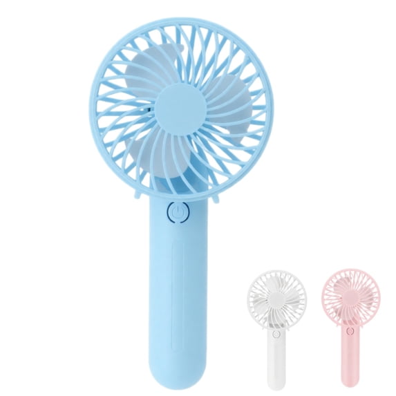 Mini Handheld Fan, Portable Personal Fan with 90° Adjustable Angle, USB Rechargeable Pocket Fan for Travel Makeup Lash, Cute Summer Gift for Women Kids