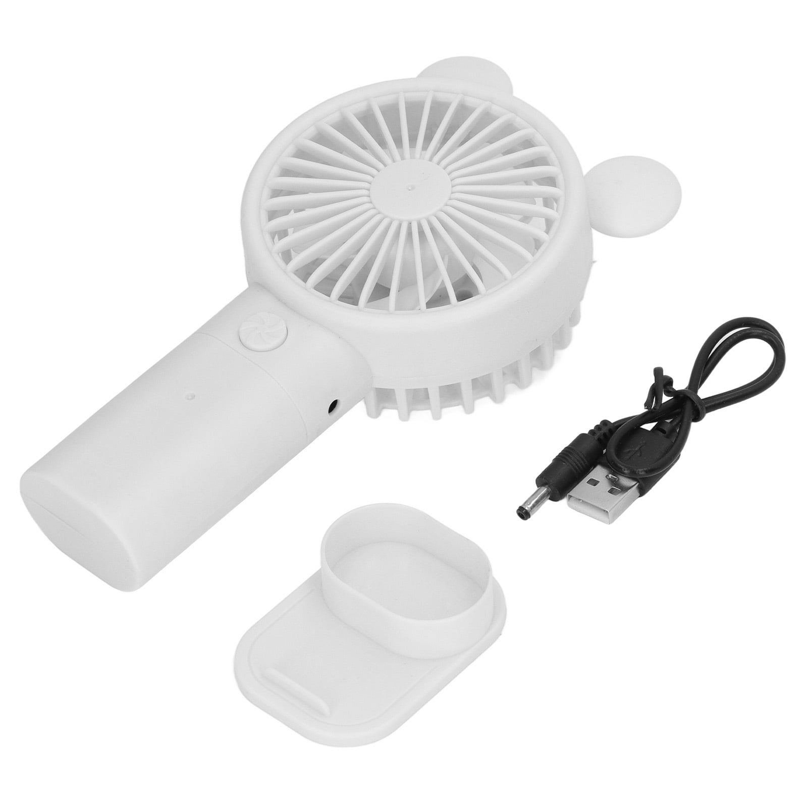 Mini Handheld Fan USB 1200mAh Battery Dual Drive Portable Handheld Fan