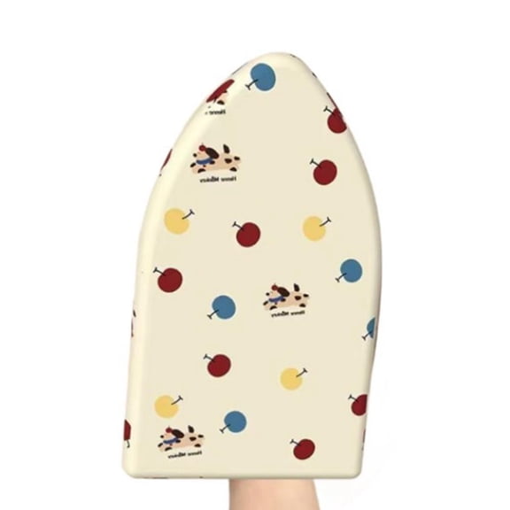 Mini Handheld Ironing Board for Collar Sleeves & Shoulders - Portable Travel Iron Board with Waterproof Layer, Heat Resistant up to 200°, Thick Sponge Padding, Iron Hanger