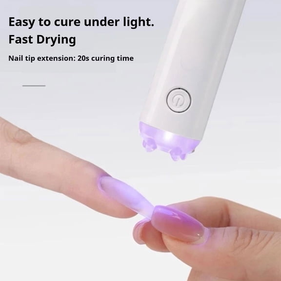 Mini Handheld Nail Light,Mini Handheld UV Light for Gel Nails,Smart Sensor for Easy and Fast Extension System,Portable LED Nail Lamp, Mini Nail Dryer, USB Nail Light for Fast Curing