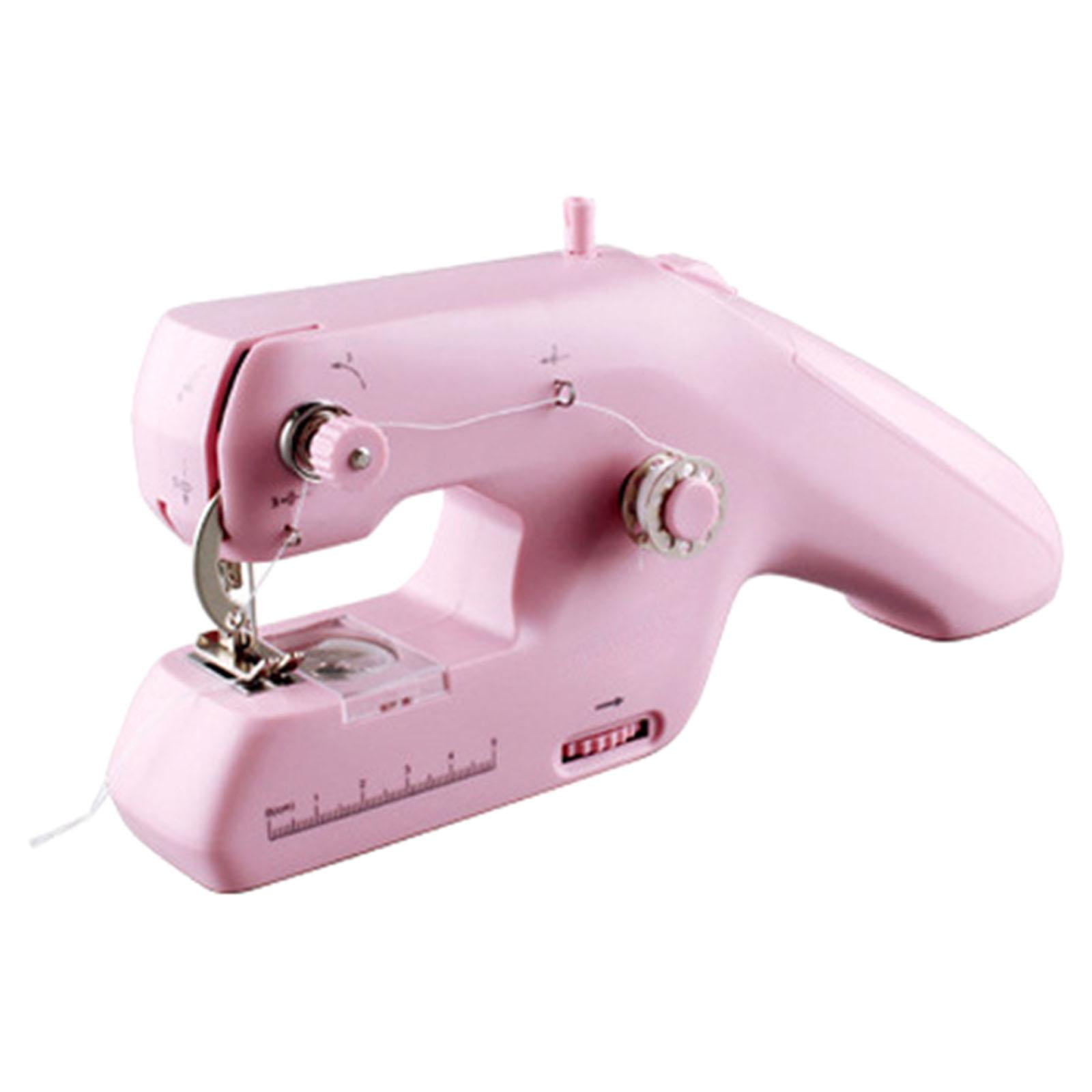 Mini Handheld Sewing Machine Embroidery Tool Accessories Sew Adult