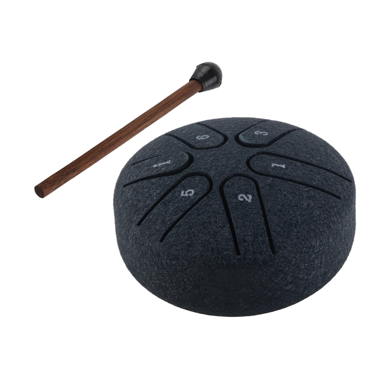 Mini Handpan Drum, 6 Note Percussion Instrument w/Stick, Soothing  Relaxing Sounds