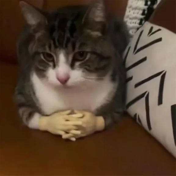 Mini Hands for Cats Tiny Hands for Cats Finger Puppets Finger Hands Tiny Hands Miniature Finger Universal for Cats and Dogs GSL