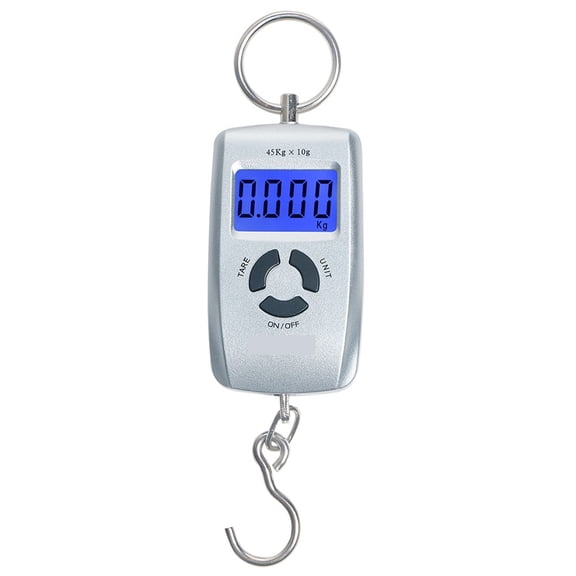 Mini Hanging Scale 45kg/10g Electronic Hook Scales Luggage Scale Weighting For Fishing ,Multiple Functions