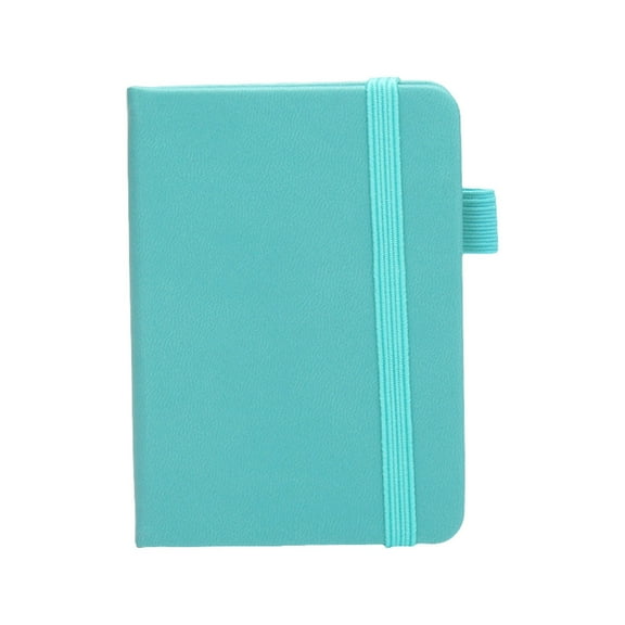 Mini Hardcover Notebook (College Ruled Journal, Pen Loop), Mini Memo Notebook Fits Petite Purses, Pocket Small Notebook Journals Mini Cute Memo Notepad Hardcover College(#I), By Meiiso