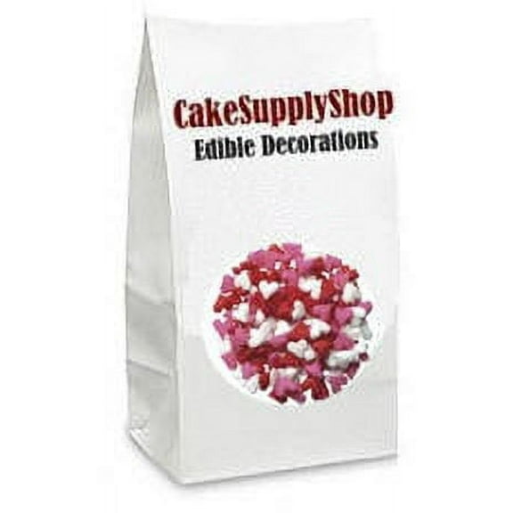 Mini Hearts Cake & Cupcake Decoration Confetti Quins Sprinkles