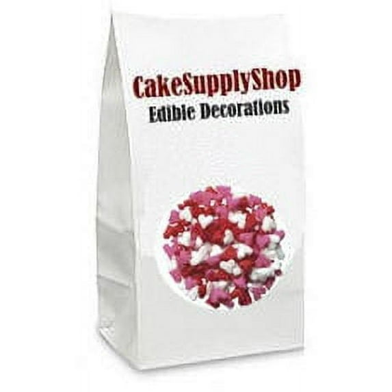 Mini Hearts Cake & Cupcake Decoration Confetti Quins Sprinkles