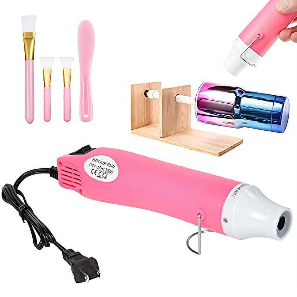 Heat Gun, Crafts Heating Tool Epoxy Resin Molds Silicone Embossing Craft  Dryer Paint Blower for Acrylic Pouring Bubble Buster Small Art Heater Blow