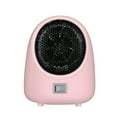 thumbnail image 1 of Mini Heater Desktop 400W Small Hot Fan Speed Heating Low Noise Compact Personal Tabletop Companion Safe Portable Quick Warmth for Office Bedroom Home, 1 of 1