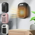 thumbnail image 1 of Mini Heater under $5! CQCYD Mini Heater Personal Use, Small Space Heater for Office, Wall Mounted Heater for Home, Portable Desk Heater Electric, 1 of 9