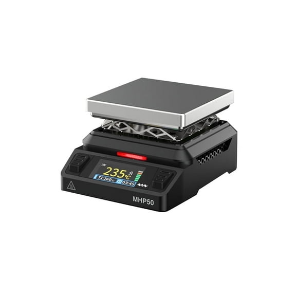 Mini Heating Station for Iron Soldering, MHP50, 100C-350C. Preheater, Portable Soldering Station (AL50)