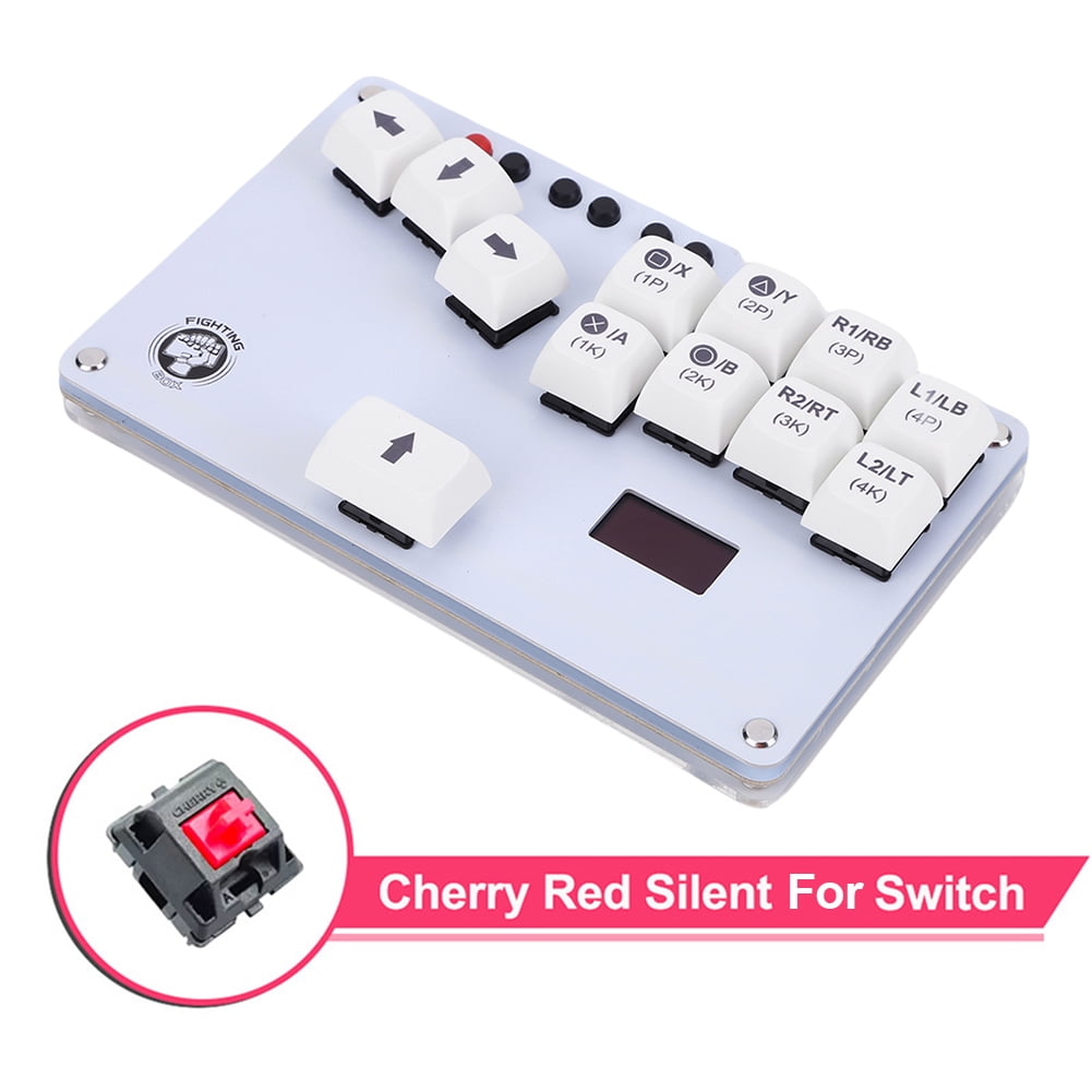 Mini HitBox Fighting Stick GamePad keyboard mechanical switches keys