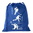 thumbnail image 1 of Mini Hockey Drawstring Bags | Mini gift Bags for Parties, Teams, and Promotional events!, 1 of 2