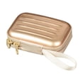 thumbnail image 1 of Mini Home Finishing Package Gadget Organizer Luggage Wallet Data Cable Storage Bag Storage Box Phone Charger Headset Zipper Bag GOLD, 1 of 8
