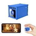 thumbnail image 1 of Mini Home Security Camera Wireless, Wide Angle, Night Vision, App Control, Cloud & SD Storage, Portable 1080P HD Small Camera for Indoor Outdoor, Blue, 1 of 11