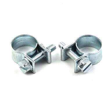 30-Pack 19/32" Fuel Injection Hose Clamps – 13mm-15mm, Zinc Plated, Marddpair AMZ51686