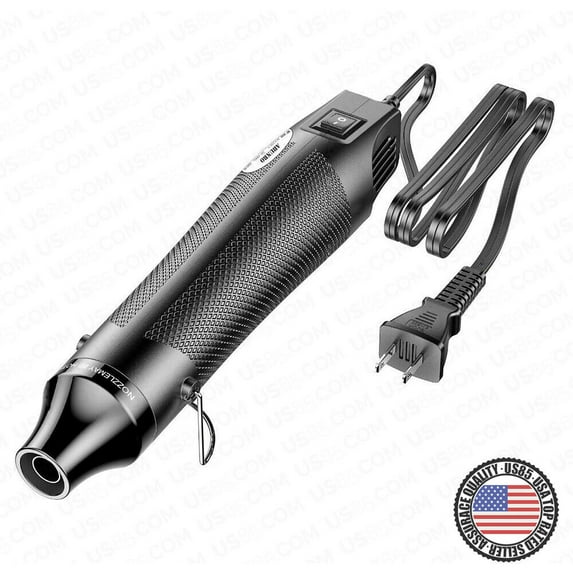 Mini Hot Air Heat Gun Electric Portable for Car Decal Wrap Emblem Remove Tool