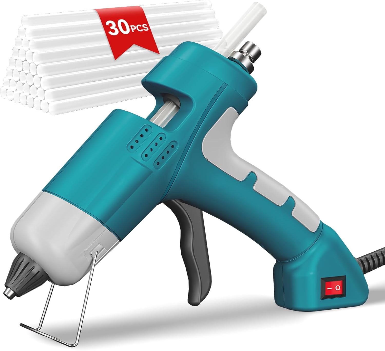 Mini Hot Glue Gun, 20W Gun and Sticks Set with 30PCS Premium for Home Repairs, School DIY Craft Creative Projects