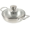 thumbnail image 1 of Mini Hot Pot Kitchen Metal Small Cooking Pots Pan Work on Stainless Steel Cookware Nonstick Skillet Chinese, 1 of 6
