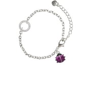 Mini Hot Purple Ladybug - You Are More Loved Ring Zoe Bracelet