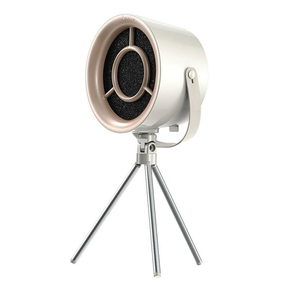 Mini Household Extractor Hood Portable Range Hood Quiet Operate Adjustable Angle Desktop Cooker Hood for Apartment Frying BBQ white