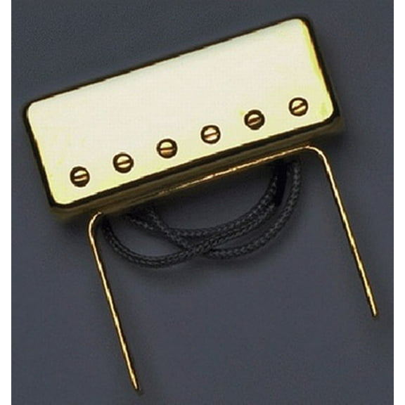 Mini Humbucking Pickup Neck Mount Gold