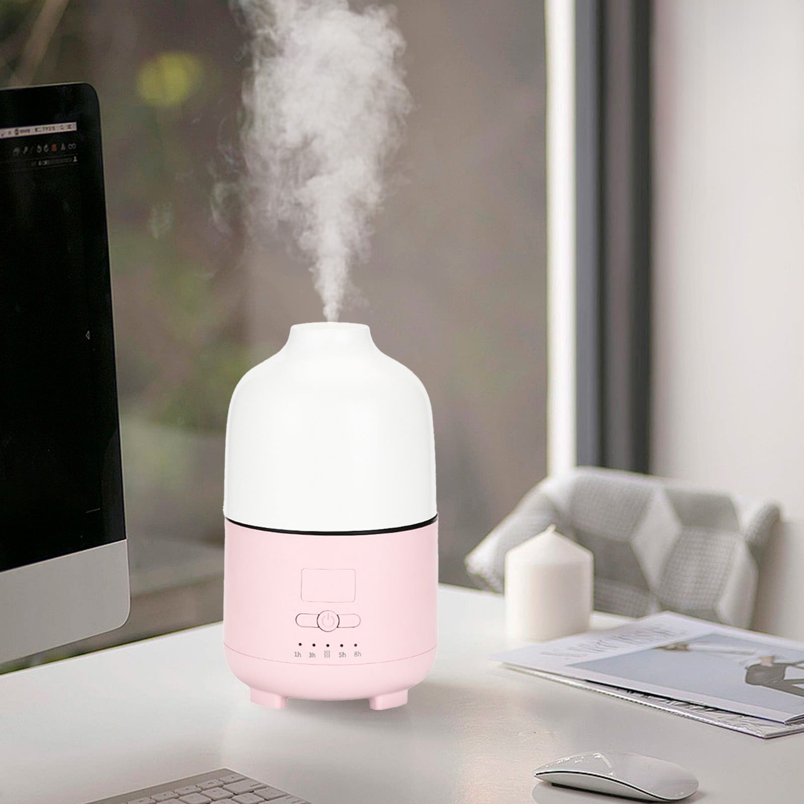 Mini Humidifier Home Bedroom Office Desktop Easy Clean Sterilize ...