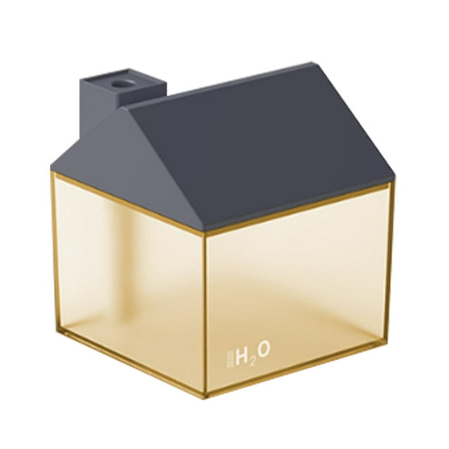 Mini Humidifier with Night Light, 250ml USB Cute Personal Small Humidifier with Adjustable Cool Mist Mode,Quiet 7 Color Light for office Desktop,Plant Home Indoor Room Baby Bedroom - Navy Blue