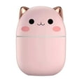 thumbnail image 1 of Mini Humidifier USB Cute Desktop 250ml, 8-10 Hour Continuous Intermittent Spray, Mute Operation Colorful LED Night Light, Bedroom Office Car Portable Air Moisturizer Gift, 1 of 2