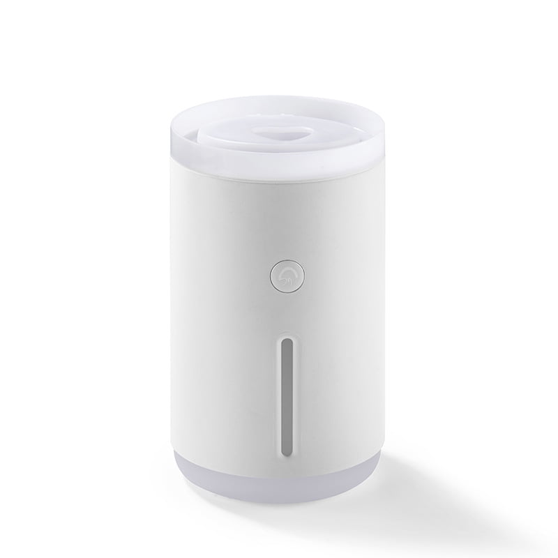 Mini Humidifier, USB Power Supply, Suitable for Study Room, Bedroom, Baby Room, Office, Car, Air Humidifier, Can Be Used for Facial Moisturizing (White)